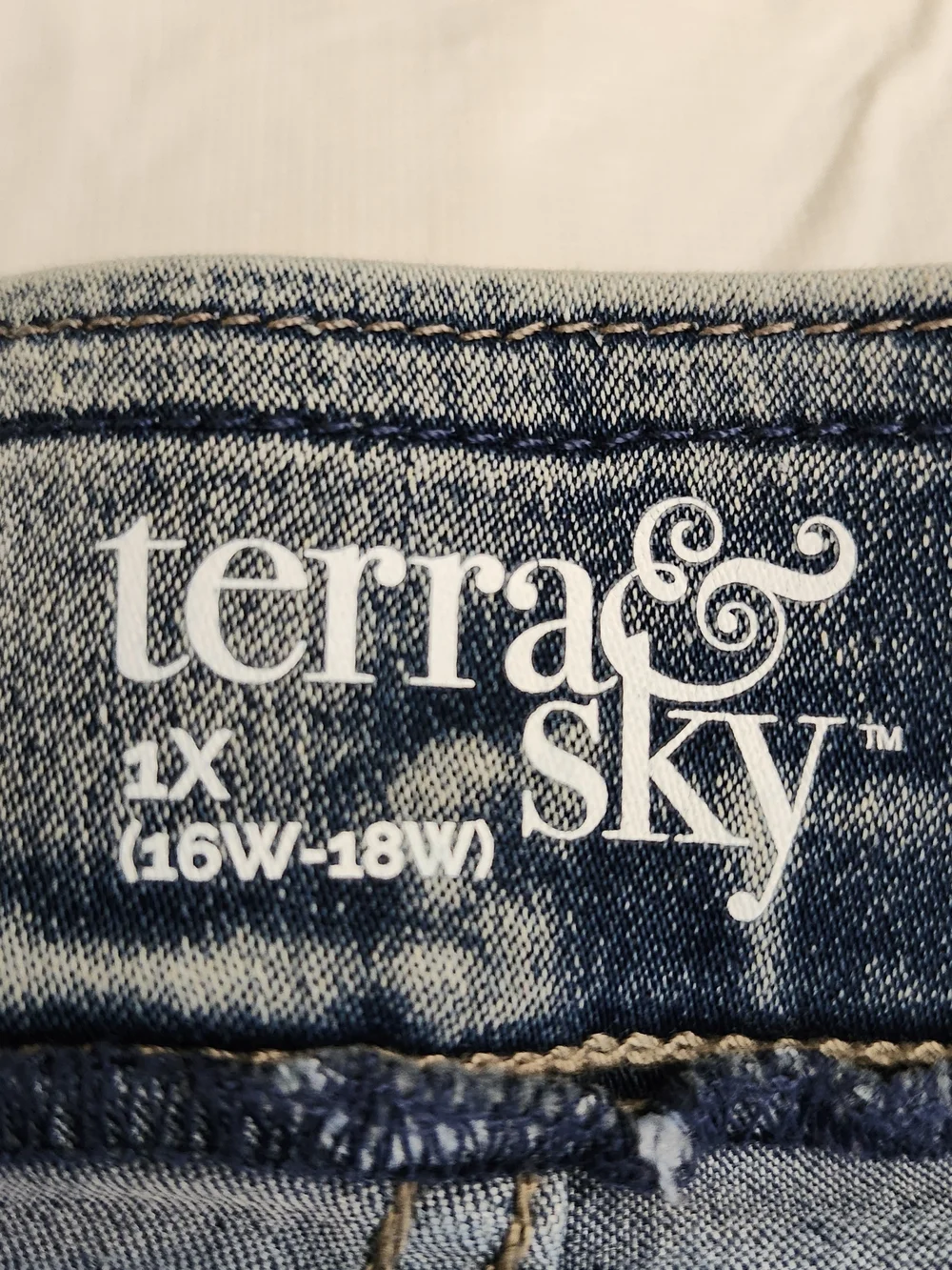 Terra & Sky Light Blue Wash Jeggings - Slim Fit